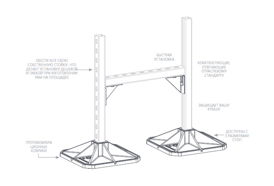 BigFoot-opornye-ramy-h-obraznoi-formy